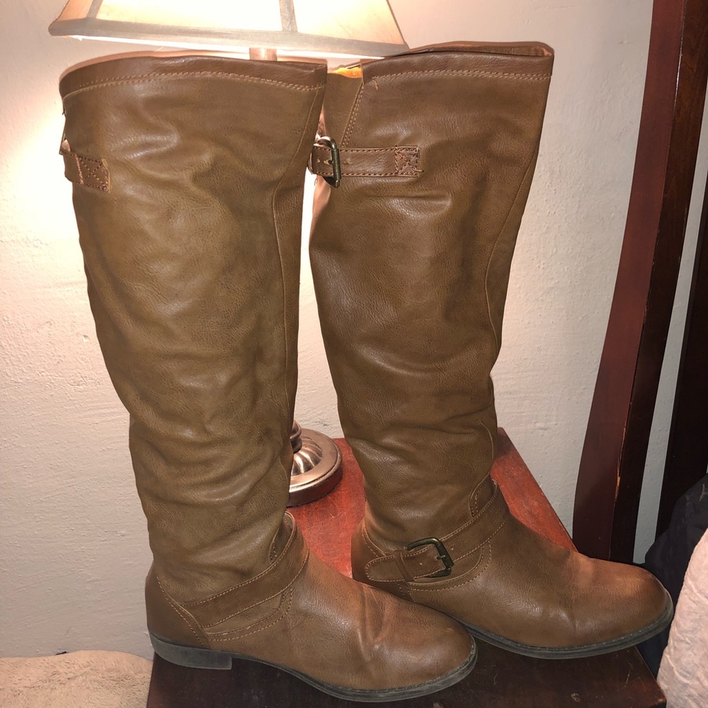 Knee high boots